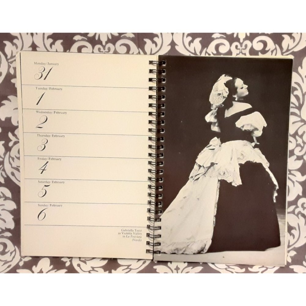 Metropolitan Opera Guild Engagement Calendar 1972 - Picture 3 of 7